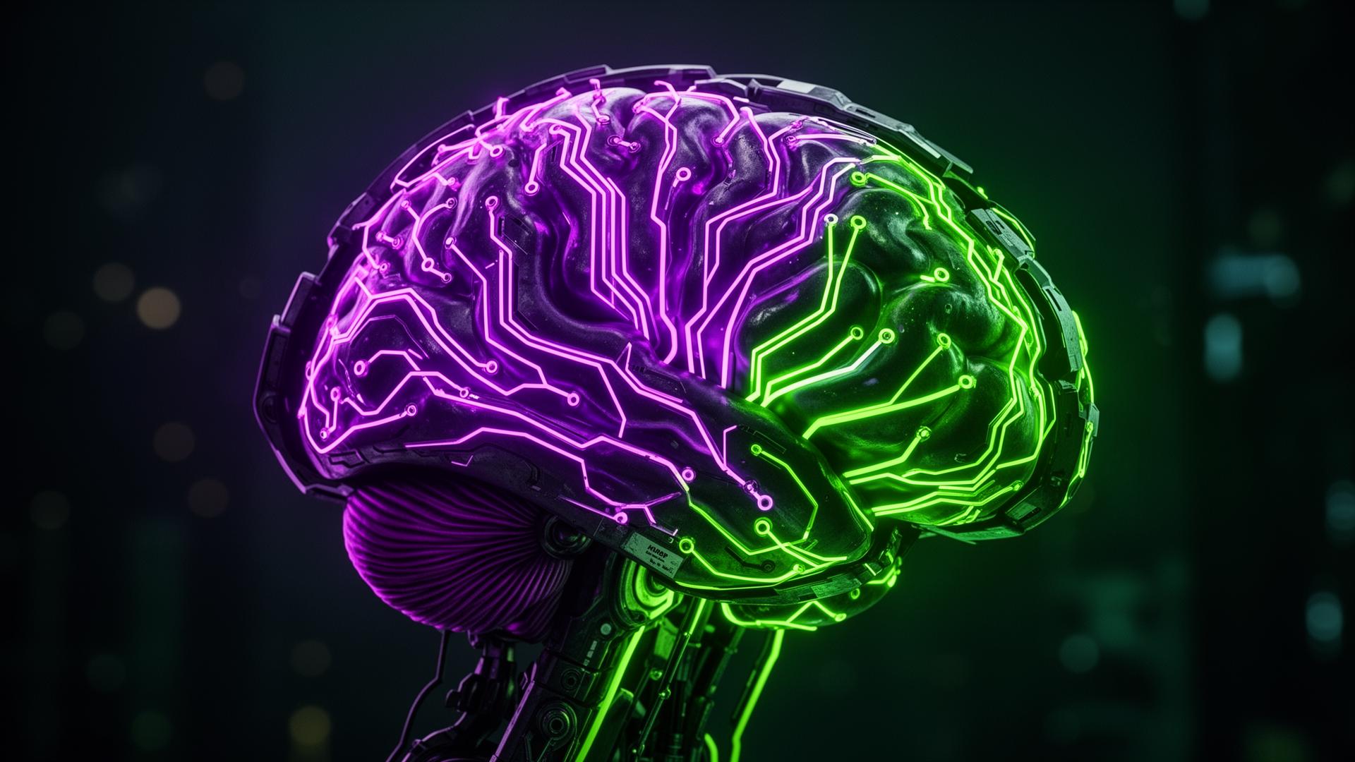 Cerebro robótico con circuitos neuronales